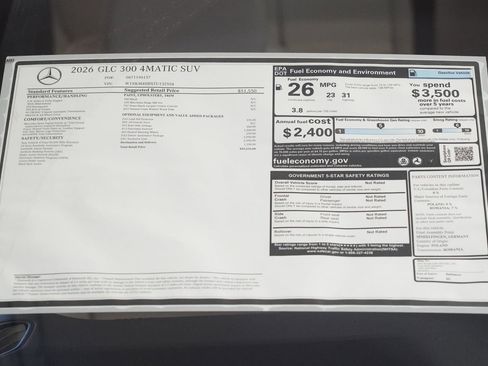 New 2026 Mercedes-Benz GLC 300 4MATIC image 34