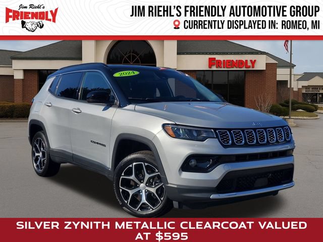Used 2024 Jeep Compass Limited AWD/4WD 360° Tour