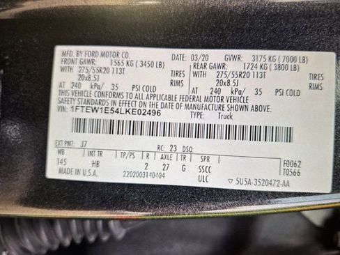 Used 2020 Ford F150 Lariat image 12