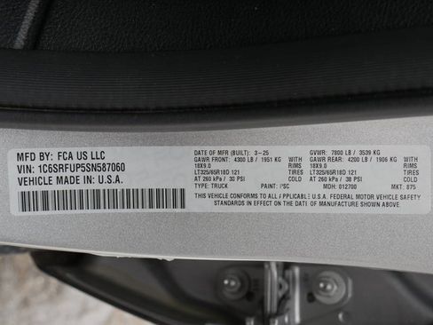 Used 2025 RAM 1500 RHO w/ RHO Level 1 Equipment Group image 9