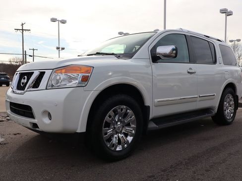 Used 2015 Nissan Armada Platinum w/ 2nd Row Captain Seat Package image 8