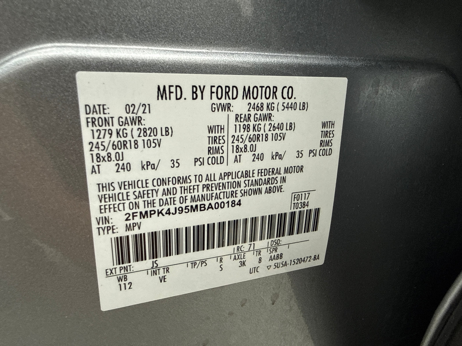 Used 2021 Ford Edge SEL AWD/4WD image 52