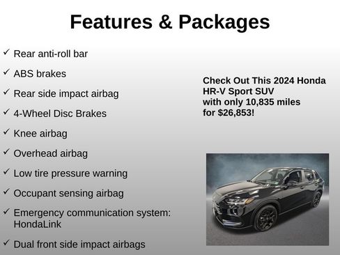 Used 2024 Honda HR-V Sport image 12