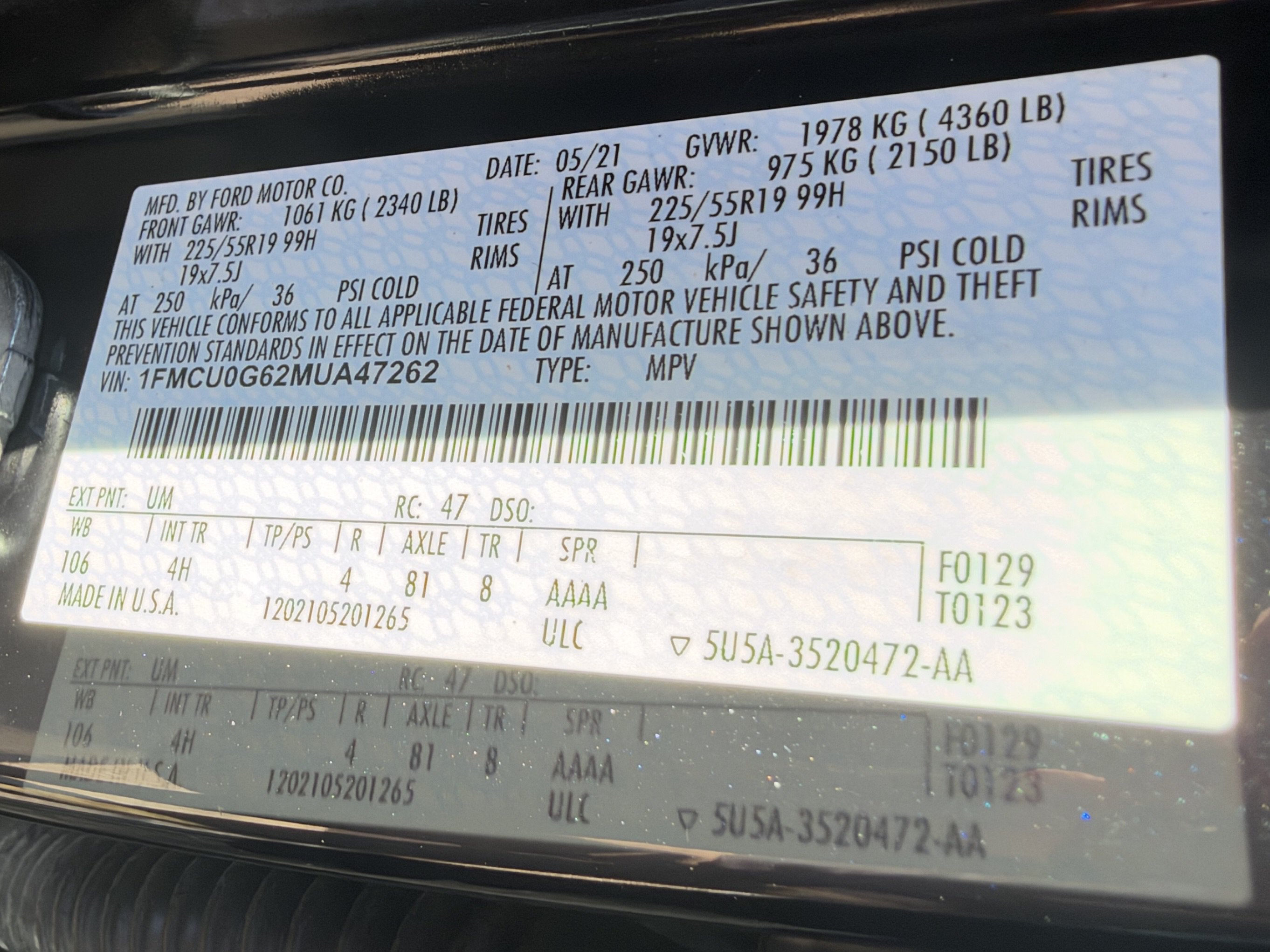 Used 2021 Ford Escape SE FWD image 13