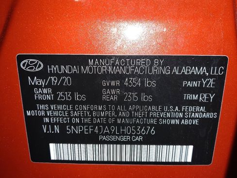 Used 2020 Hyundai Sonata SEL w/ Convenience Package image 33