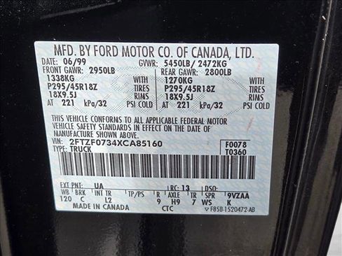 Used 1999 Ford F150 Lightning image 21