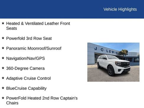 Used 2025 Ford Expedition Platinum w/ Stealth Performance Package AWD/4WD image 34