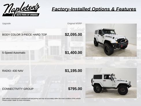 Used 2018 Jeep Wrangler Sahara w/ Connectivity Group AWD/4WD image 4