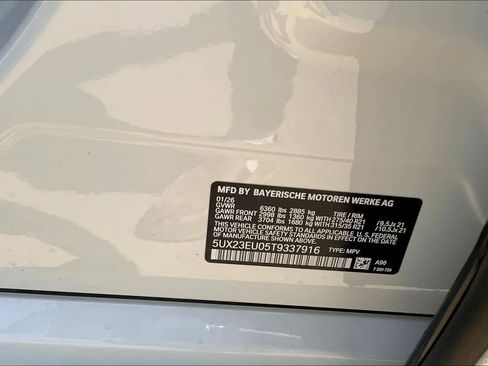 New 2026 BMW X5 xDrive40i w/ M Sport Package image 19