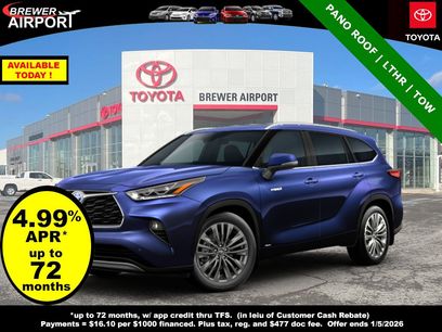 New 2026 Toyota Highlander Platinum