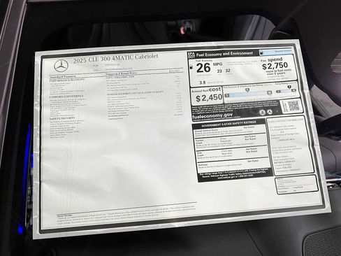 New 2025 Mercedes-Benz CLE 300 4MATIC Cabriolet image 36