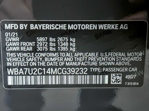 Used 2021 BMW ALPINA B7 xDrive w/ Luxury Rear Seating Package image 29