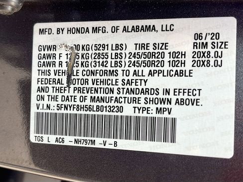 Used 2020 Honda Passport EX-L image 32