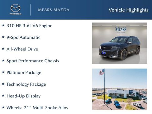 Used 2024 Cadillac XT6 Sport w/ Platinum Package image 2