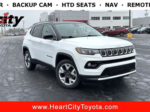 Used 2022 Jeep Compass Limited w/ Sun and Sound Group image 1