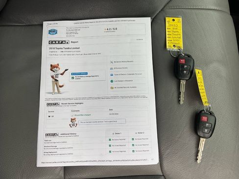 Used 2018 Toyota Tundra Limited w/ Limited Premium Package AWD/4WD image 56