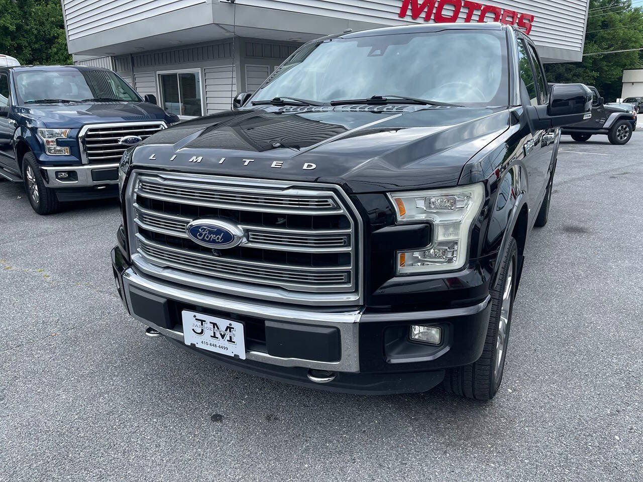 Used 2016 Ford F150 Limited w/ Trailer Tow Package AWD/4WD image 3