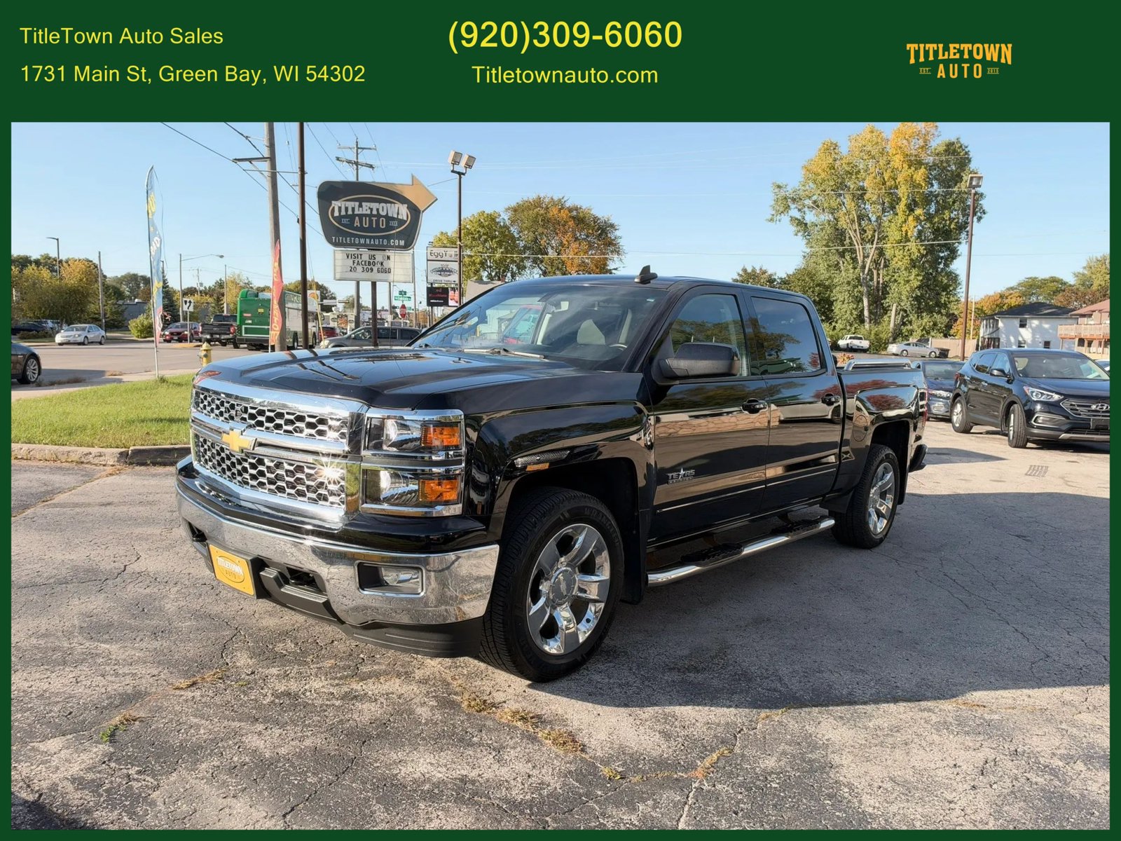 Used 2015 Chevrolet Silverado 1500 LT w/ Texas Edition, 1LT Trim AWD/4WD image 1