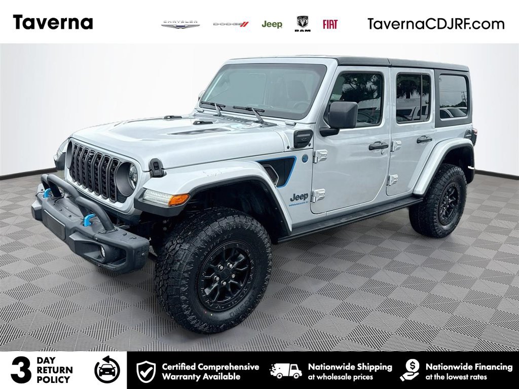 Used 2023 Jeep Wrangler Unlimited Rubicon 4xe AWD/4WD image 1