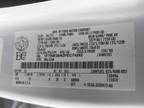 Certified 2023 Ford F350 XLT w/ 360-Degree Camera Package image 9