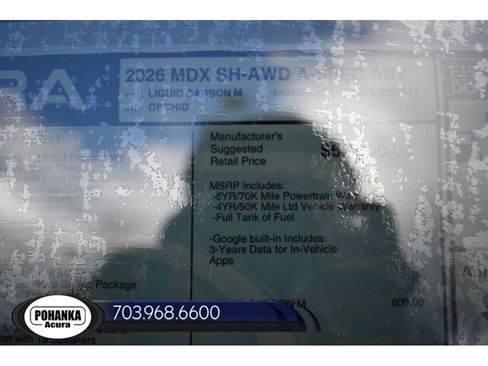 New 2026 Acura MDX A-Spec w/ Advance Package AWD/4WD image 41