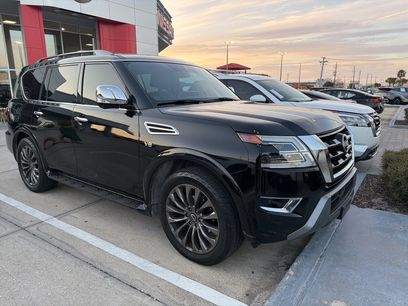 Certified 2022 Nissan Armada Platinum w/ Captain's Chairs Package
