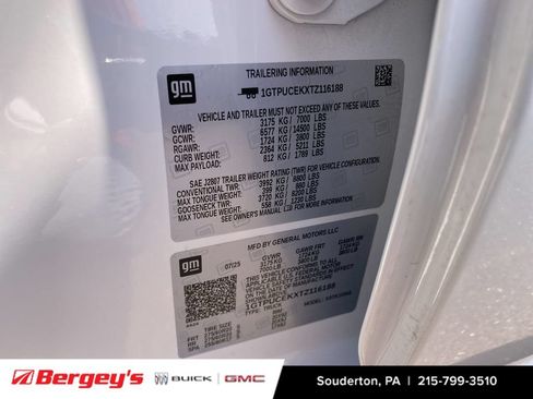 Certified 2026 GMC Sierra 1500 Elevation AWD/4WD image 38