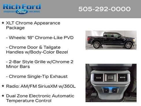 Certified 2023 Ford F150 XLT w/ Equipment Group 301A Mid AWD/4WD image 81