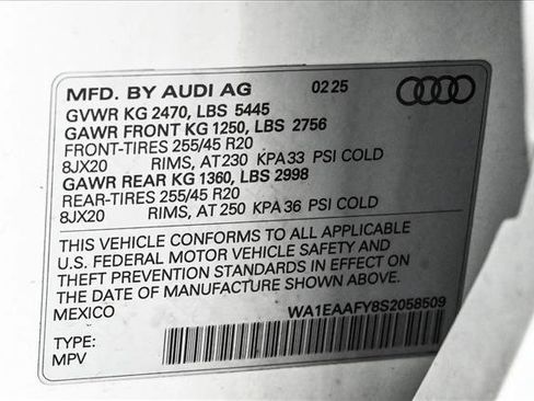 Certified 2025 Audi Q5 2.0T Premium Plus w/ Premium Plus Package image 26