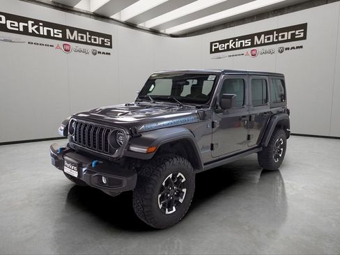 Certified 2025 Jeep Wrangler Unlimited Rubicon 4xe w/ Safety Group AWD/4WD image 1