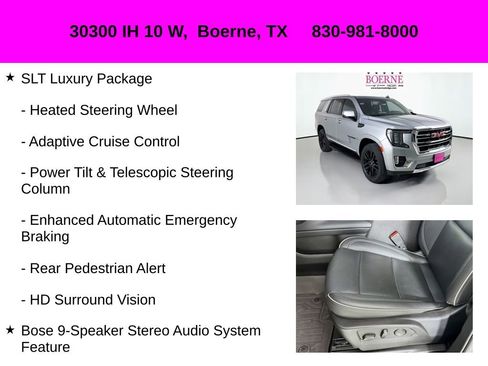 Used 2024 GMC Yukon SLT w/ SLT Luxury Package image 38