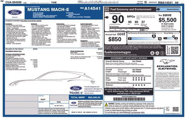 Used 2024 Ford Mustang Mach-E GT AWD/4WD image 48