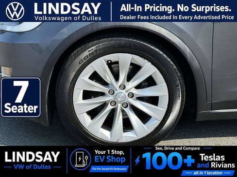 Used 2017 Tesla Model X 75D AWD/4WD image 8