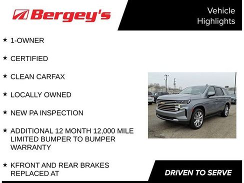 Certified 2023 Chevrolet Tahoe High Country AWD/4WD image 4