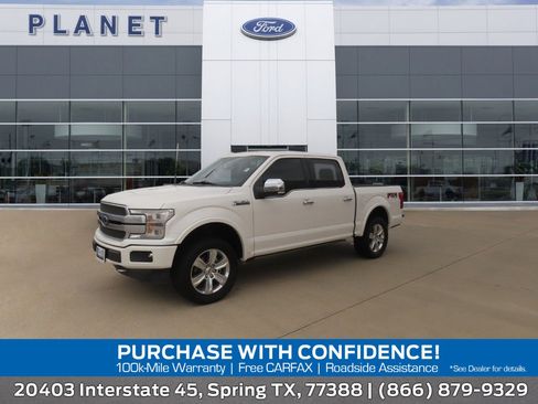 Used 2018 Ford F150 Platinum w/ Equipment Group 701A Luxury AWD/4WD image 1