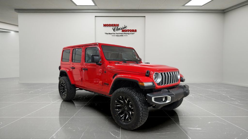 Used 2025 Jeep Wrangler Unlimited Sahara AWD/4WD image 1