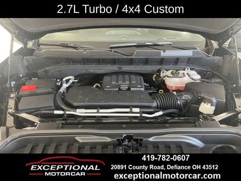 Used 2024 Chevrolet Silverado 1500 Custom w/ Turbomax Blackout Package image 48