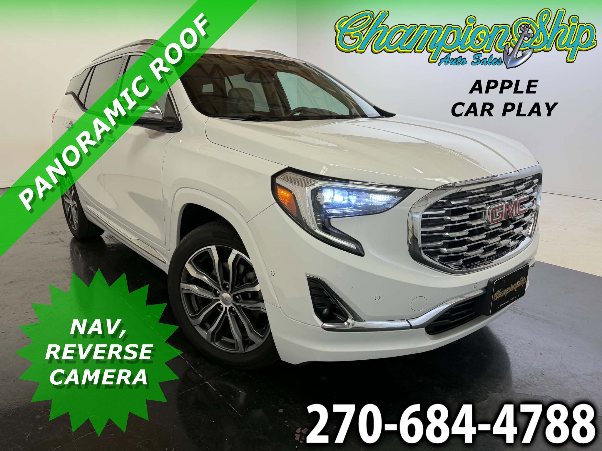 Used 2018 GMC Terrain Denali w/ Advanced Safety Package FWD image 1
