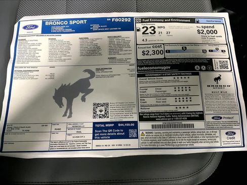 New 2025 Ford Bronco Sport Badlands w/ Badlands Tech Package image 21