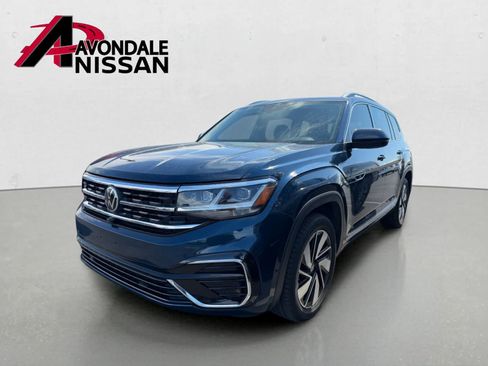 Used 2021 Volkswagen Atlas SEL Premium AWD/4WD image 2