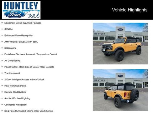 Used 2022 Ford Bronco Big Bend image 2