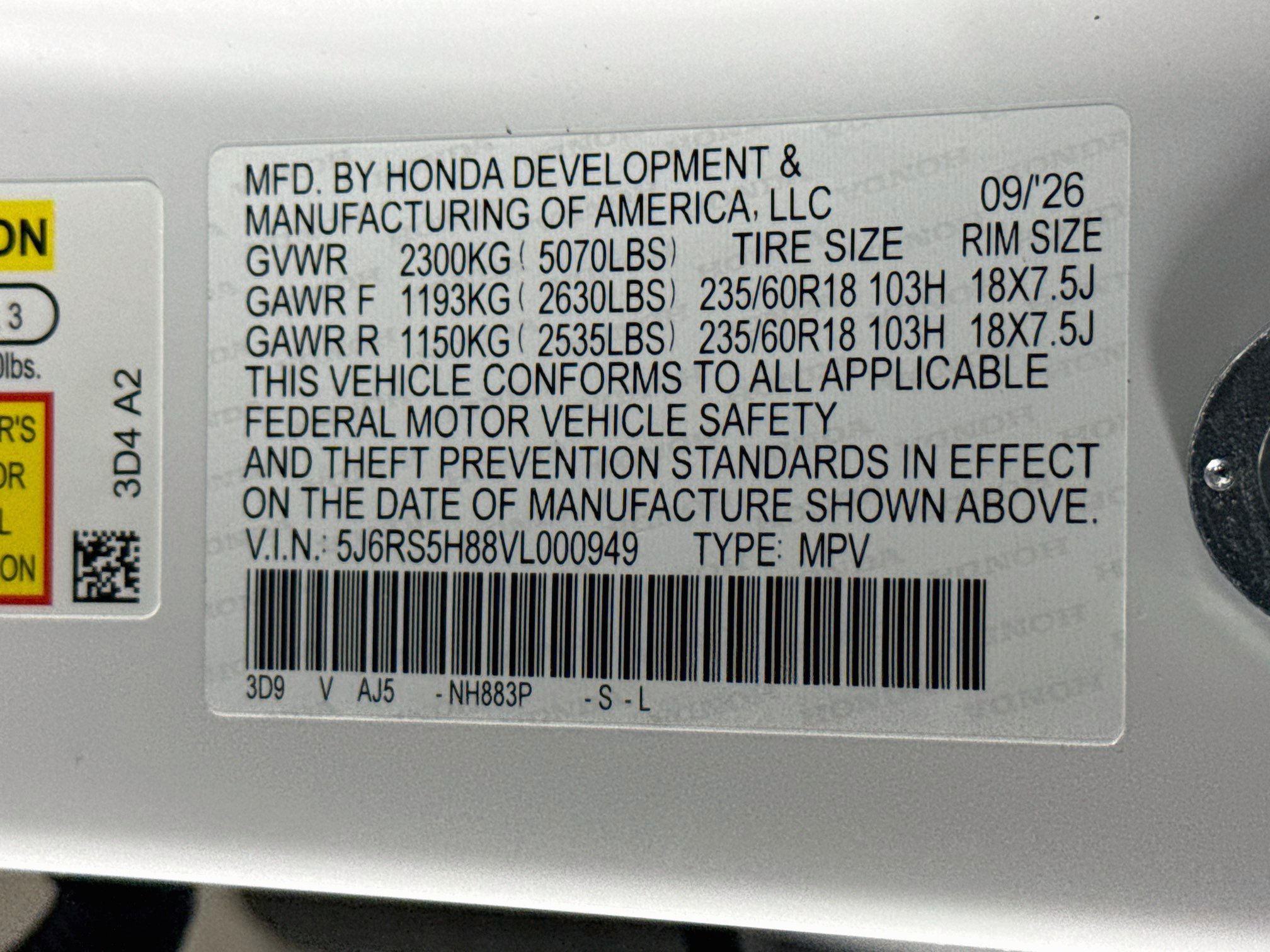 New 2027 Honda CR-V Sport-L image 38