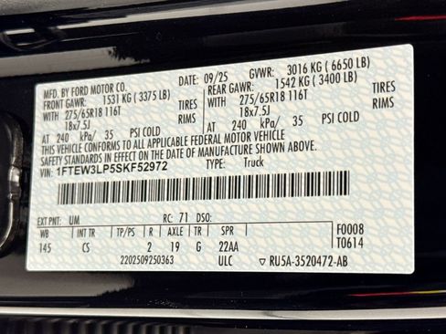 Used 2025 Ford F150 XLT AWD/4WD image 33