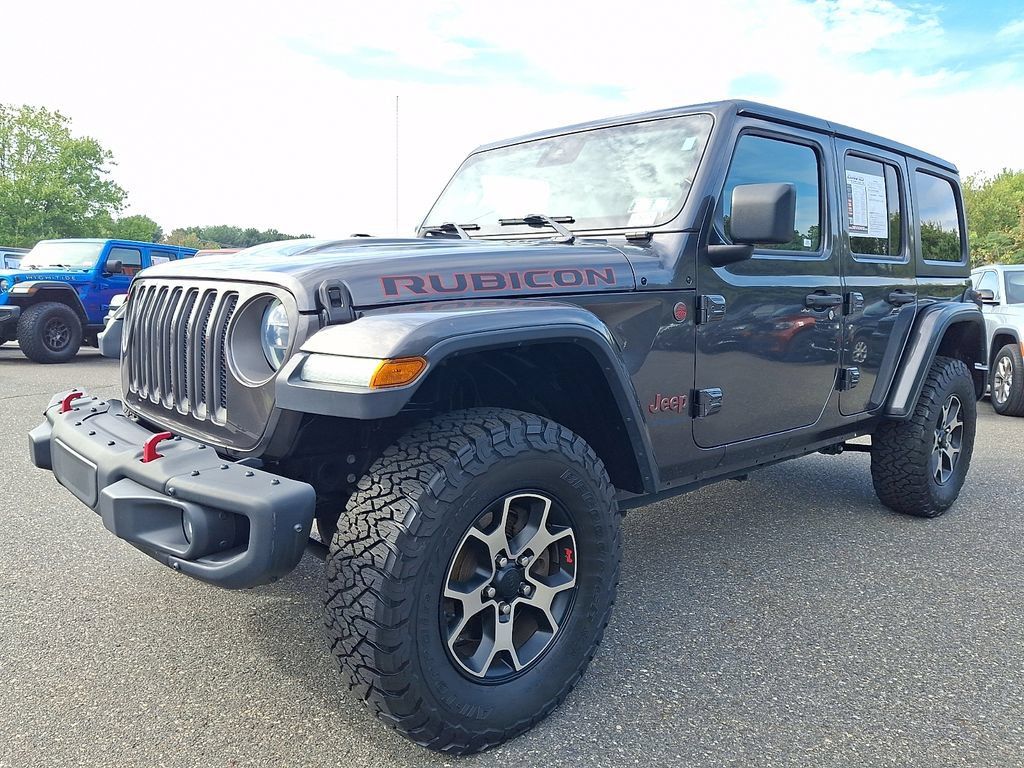 Used 2020 Jeep Wrangler Unlimited Rubicon w/ Steel Bumper Group AWD/4WD image 3