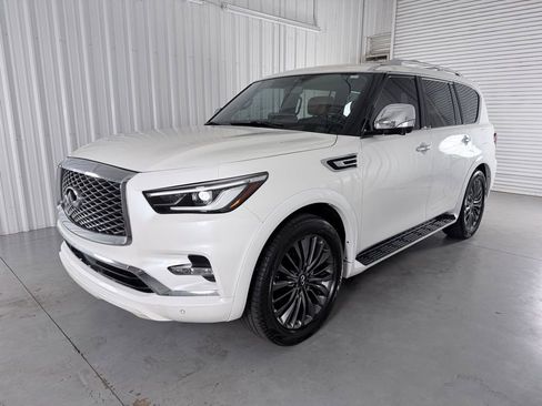 Used 2022 INFINITI QX80 Sensory w/ Cargo Package RWD image 1