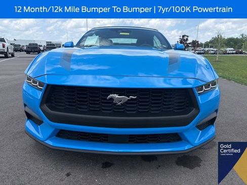 Used 2024 Ford Mustang Premium w/ Wheel & Stripe Package RWD image 8