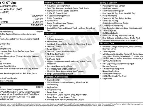 Used 2025 Kia K4 GT-Line FWD image 4
