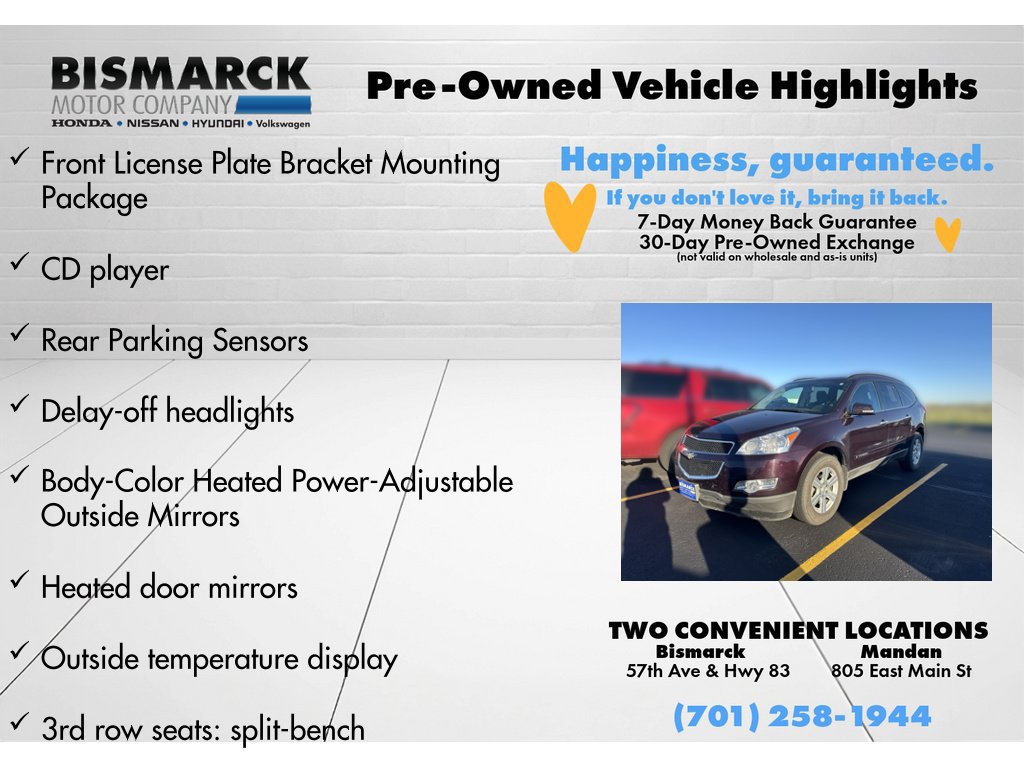Used 2009 Chevrolet Traverse LT AWD/4WD image 8