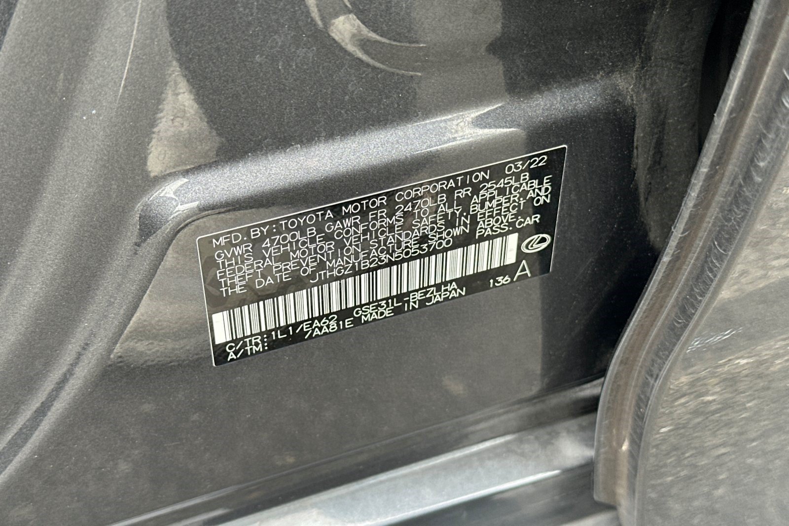 Used 2022 Lexus IS 350 F Sport w/ Navigation Package RWD image 27