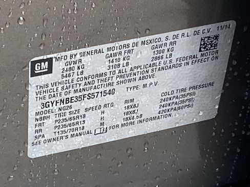 Used 2015 Cadillac SRX Luxury w/ Driver Awareness Package image 39